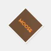 Moose Paper Napkins Servetten (Hoek)