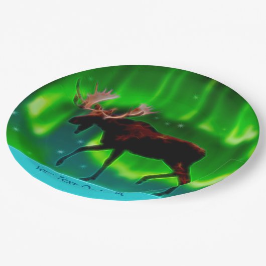 Moose Papieren Bordje (Gekanteld)