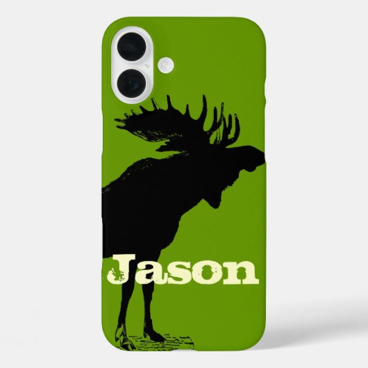 Moose Personalized iPhone Case-Mate iPhone Case (Achterkant)