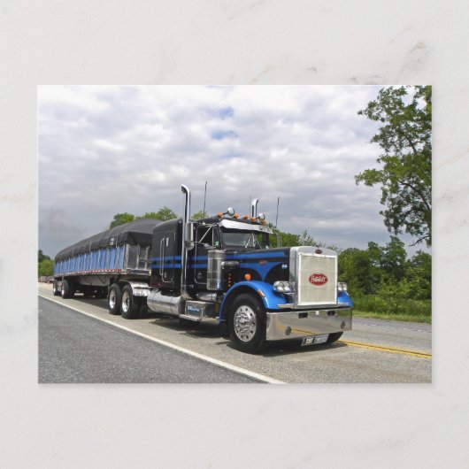 Moose Peterbilt 359 Briefkaart (Voorkant)