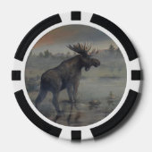 Moose Poker Chip (Voorkant)