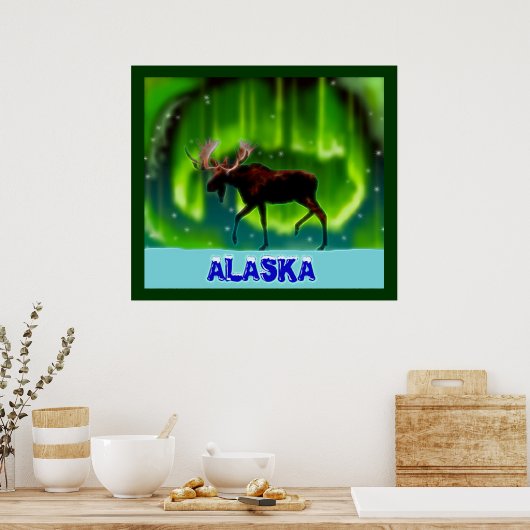 Moose Poster (Keuken)