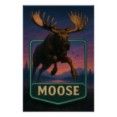 Moose Poster (Voorkant)