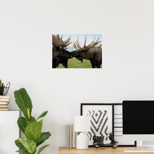 Moose Poster (Thuiskantoor)