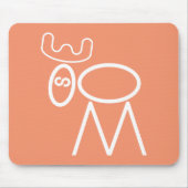 Moose Puzzle Mousepad Muismat (Voorkant)