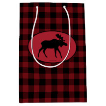 Moose Red Black