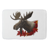 Moose Red Maple Leaves Badmat (Voorkant)