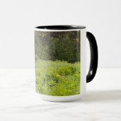 Moose Relaxing in Natuur - Wildlife Foto Mok (Voorkant rechts)