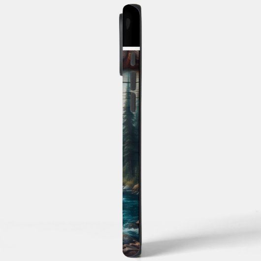 Moose River Scene Case-Mate iPhone Case (Achterkant / Links)