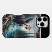 Moose River Scene iPhone Hoesje (Achterkant horizontaal)