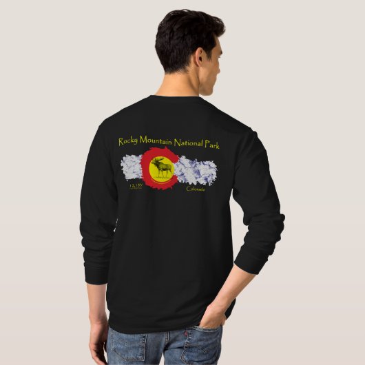 MOOSE RMNP T-Shirt (Achterkant volledig)