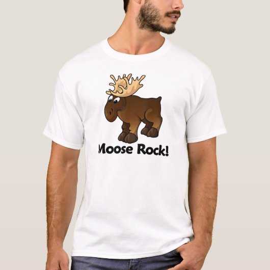 Moose Rock! T-shirt (Voorkant)