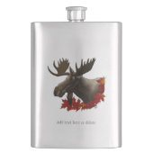 Moose rode esdoornbladeren flacon (Voorkant)