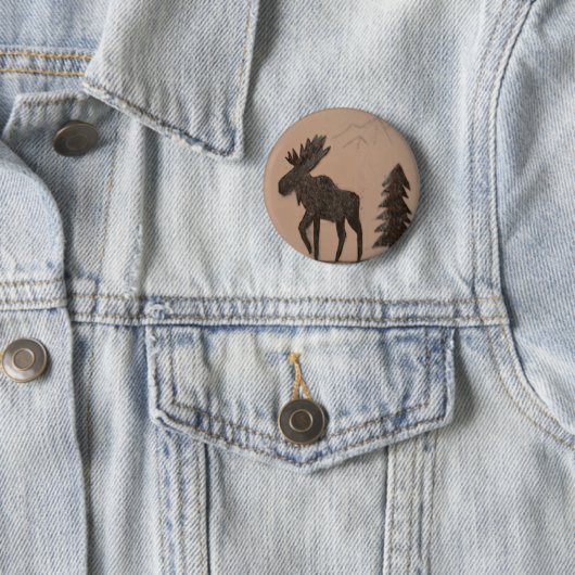 Moose Ronde Button 5,7 Cm (In situ)