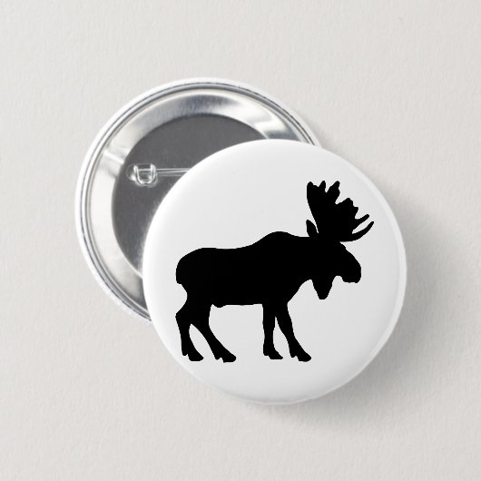 Moose Ronde Button 5,7 Cm (Voorkant /achterkant)