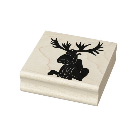 Moose Rubber Stamp Rubberstempel (Stempel)