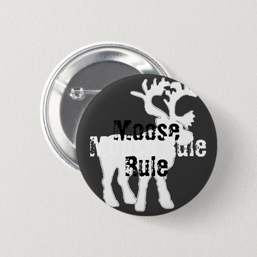Moose Rule Button (Voorkant /achterkant)