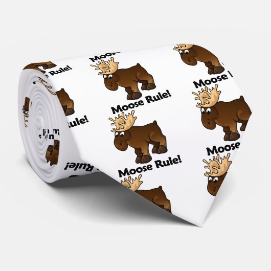 Moose Rule! Stropdas (Opgerold)