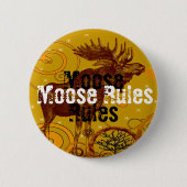 Moose Rules Button - (Voorkant)