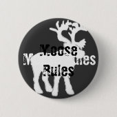 Moose Rules Button (Voorkant)