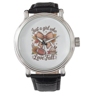 Moose Shirt Country Pumpkin Horloge