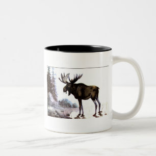 Moose Shirten en Gifts 111 Tweekleurige Koffiemok