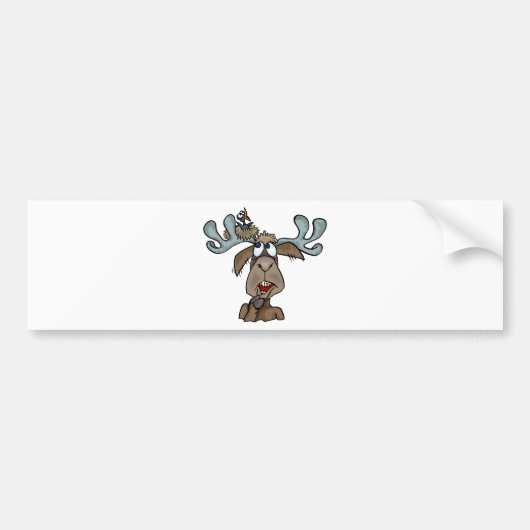 Moose Shirten en Gifts 65 Bumpersticker (Voorkant)