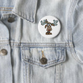 Moose Shirten en Gifts 65 Ronde Button 5,7 Cm (In situ)