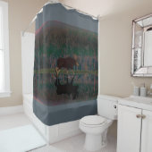 Moose Shower Curtain Douchegordijn (In situ)