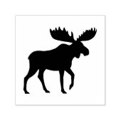 Moose Silhouet | Wilde dieren | Wilde dieren Zelfinktende Stempel (Design)