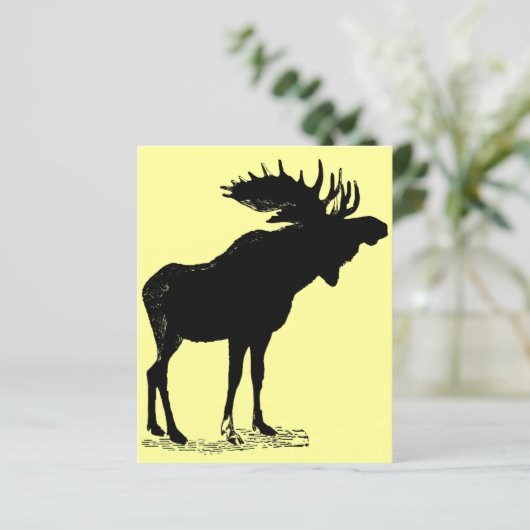 Moose Silhouette (Staand voorkant)