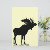 Moose Silhouette (Staand voorkant)