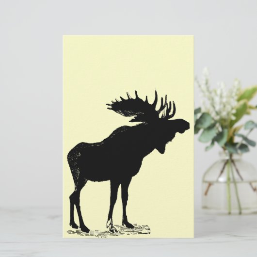Moose Silhouette (Staand voorkant)