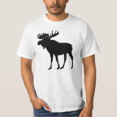 Moose Silhouette T-shirt (Voorkant)