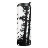 Moose Silhouette Thermal Tumbler Thermosbeker (Gedraaid links)