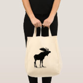 Moose Silhouette Tote Bag (Voorkant (product))