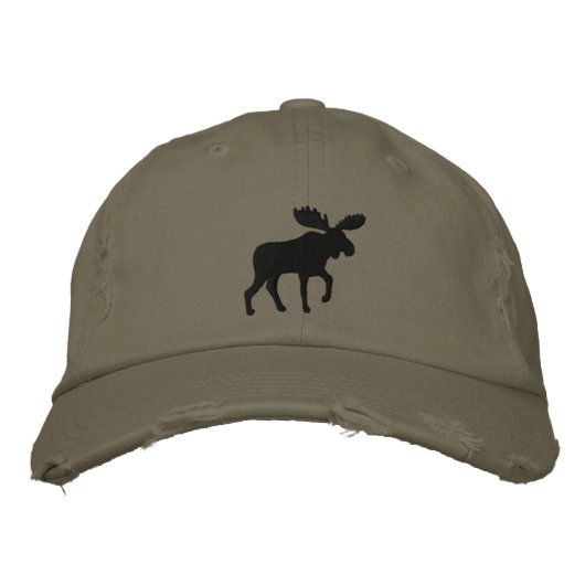 Moose Silhouette Wildlife Wild Animal Adventure Pet (Voorkant)