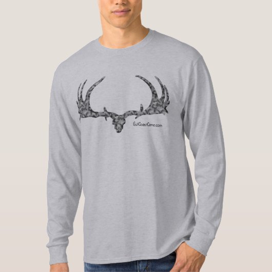 Moose Skull in Urban Camo T-shirt (Voorkant)