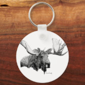 Moose Sleutelhanger (Voorkant)