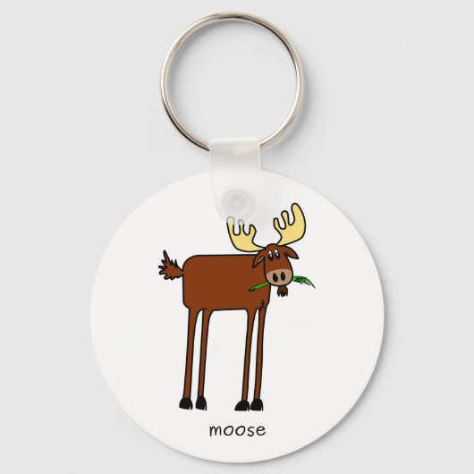 Moose Sleutelhanger (Voorkant)