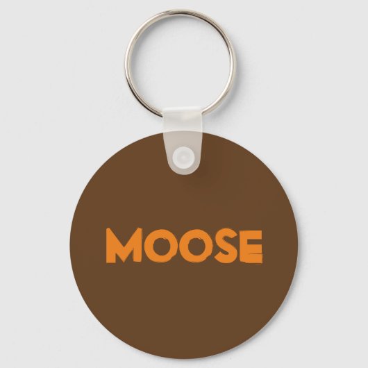 Moose Sleutelhanger (Voorkant)