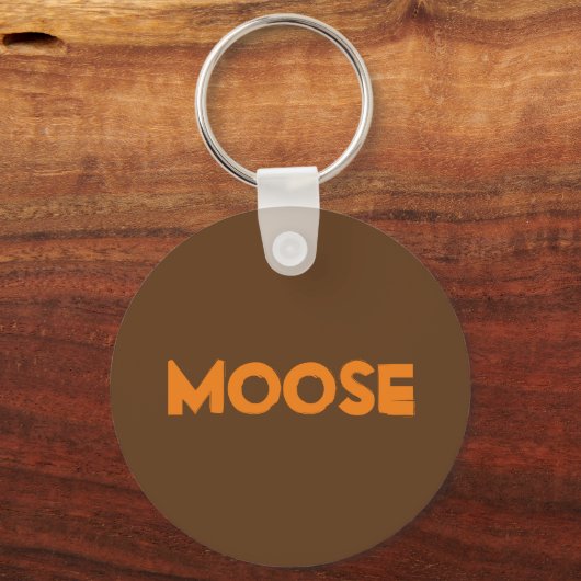 Moose Sleutelhanger (Voorkant)