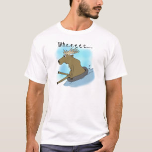 Moose Snow Tubing T-shirt