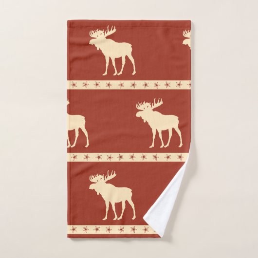 Moose Stars Bad Handdoek (Handdoek)