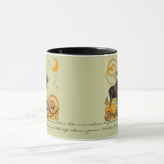 Moose Stein-Walden, Henry David Thoreau Quote Mok (Midden)