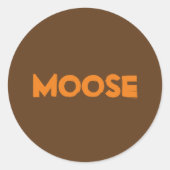 Moose Sticker (Voorkant)