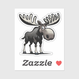Moose Sticker