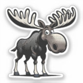 Moose Sticker (Voorkant)