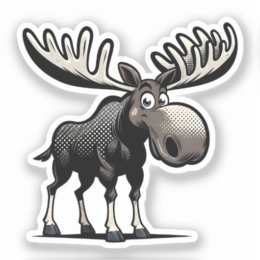 Moose Sticker (Voorkant)