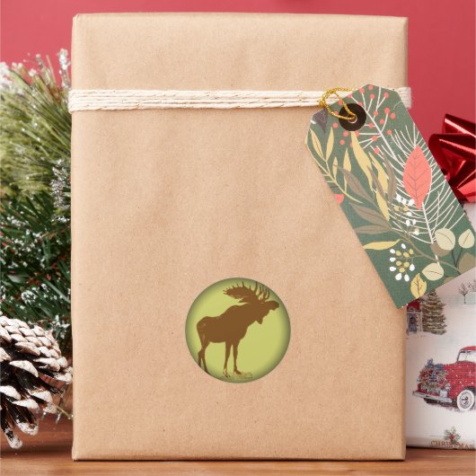 Moose STICKER (Feestdagen)